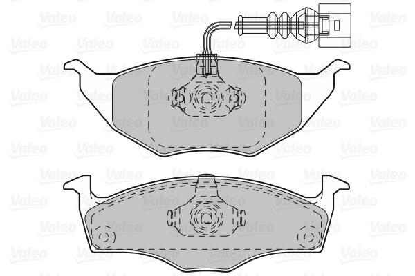 Remblokset Valeo 598734