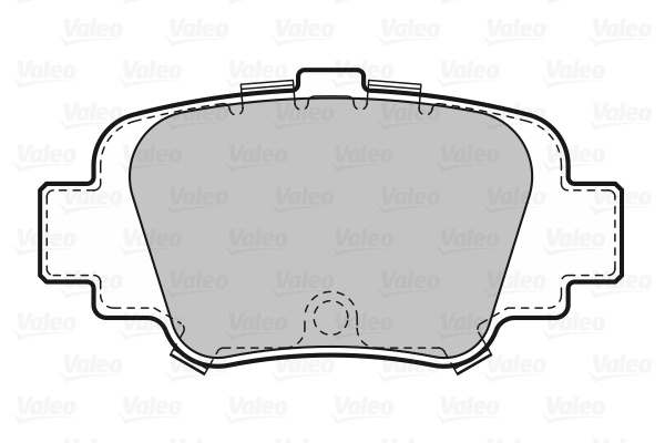 Valeo Remblokset 598642