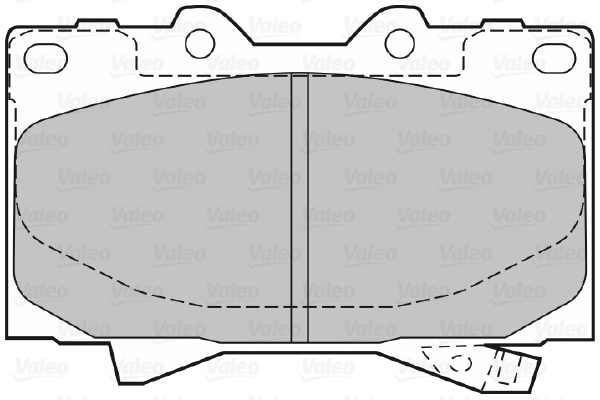 Valeo Remblokset 598535
