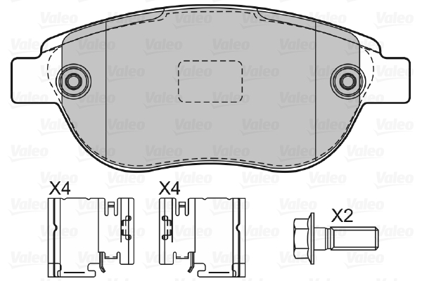 Valeo Remblokset 601465