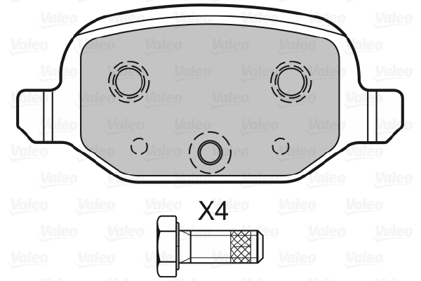 Valeo Remblokset 601303