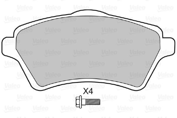 Valeo Remblokset 598514