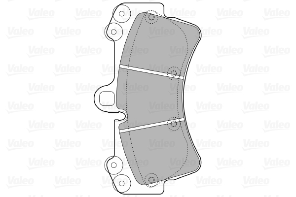 Valeo Remblokset 598656