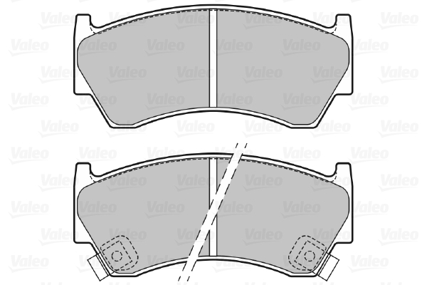 Valeo Remblokset 598697