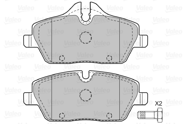 Valeo Remblokset 598699