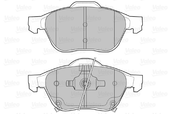 Valeo Remblokset 598653