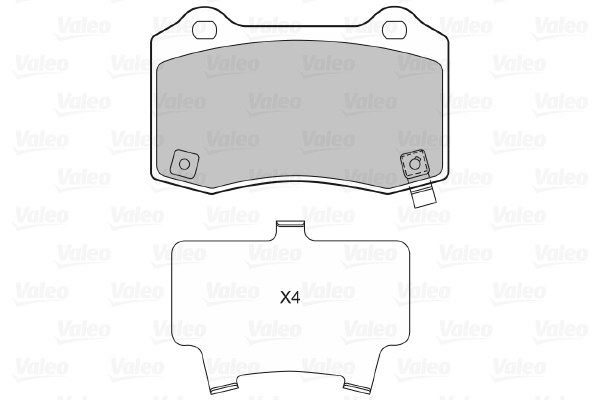 Valeo Remblokset 601481