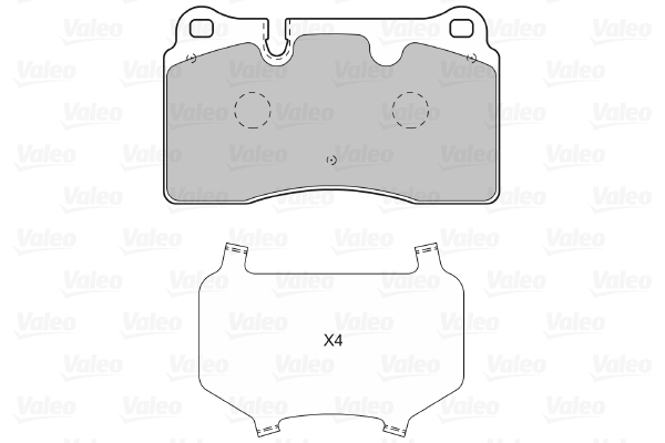 Valeo Remblokset 598994