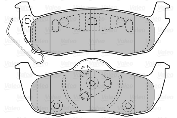 Valeo Remblokset 598920