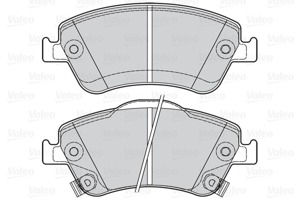 Valeo Remblokset 302115