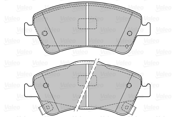 Valeo Remblokset 601058