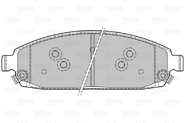 Valeo Remblokset 598872
