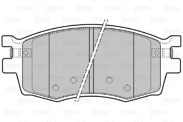 Valeo Remblokset 598868