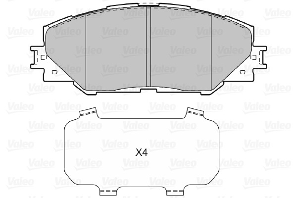 Valeo Remblokset 601037