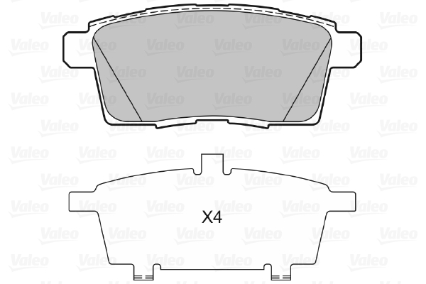 Valeo Remblokset 601336