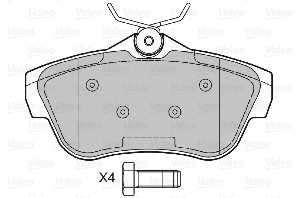 Valeo Remblokset 601039