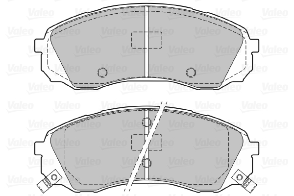 Valeo Remblokset 601129