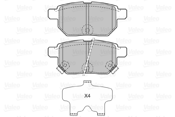 Valeo Remblokset 601132