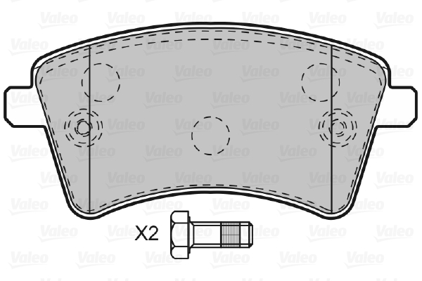 Valeo Remblokset 601010