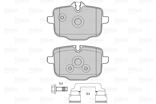 Valeo Remblokset 601521