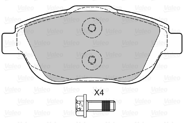Valeo Remblokset 601053