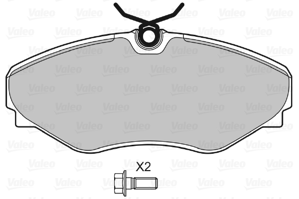 Valeo Remblokset 598669