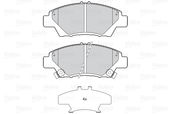 Valeo Remblokset 302158