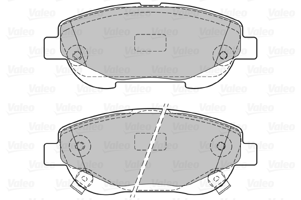 Valeo Remblokset 601290
