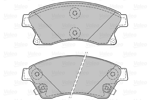Valeo Remblokset 601071