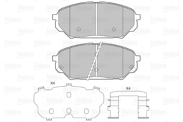 Valeo Remblokset 601308