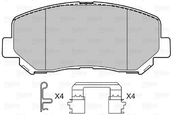 Valeo Remblokset 601487