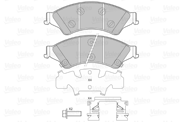 Valeo Remblokset 601466
