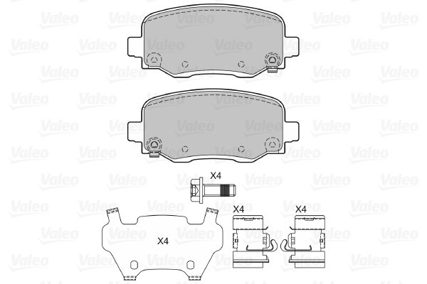 Valeo Remblokset 601417