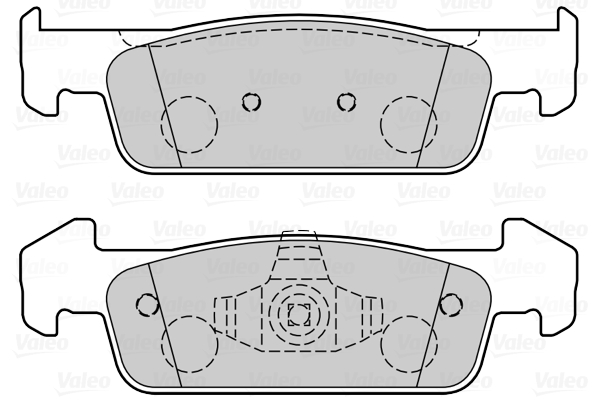 Valeo Remblokset 601412