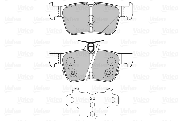 Valeo Remblokset 601479