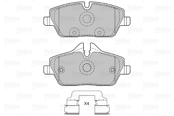 Valeo Remblokset 601356