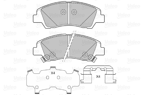 Valeo Remblokset 601409