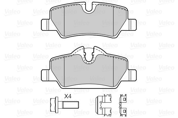 Valeo Remblokset 601553
