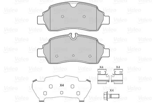 Valeo Remblokset 601515