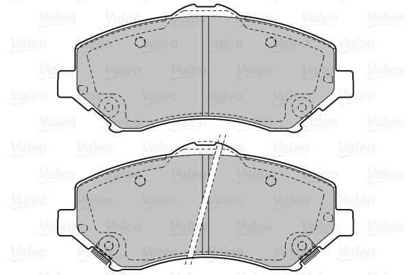 Valeo Remblokset 598924