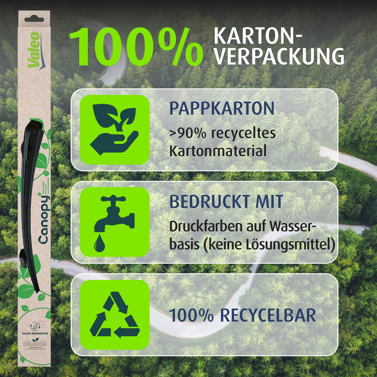 Valeo Ruitenwisserblad 583963