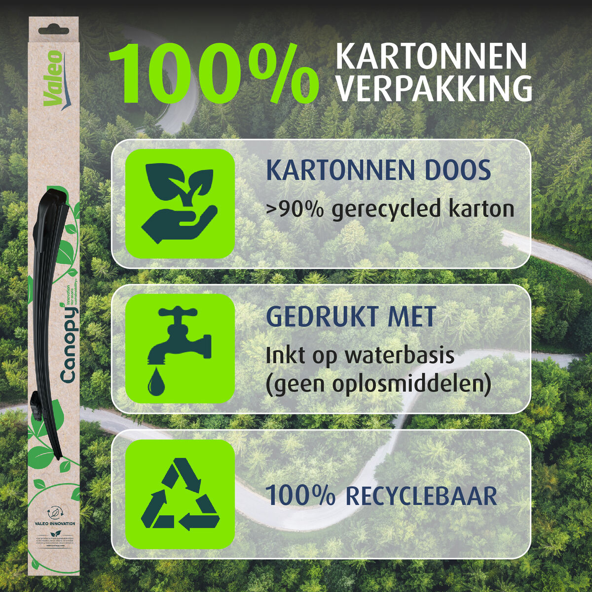 Valeo Ruitenwisserblad 583963