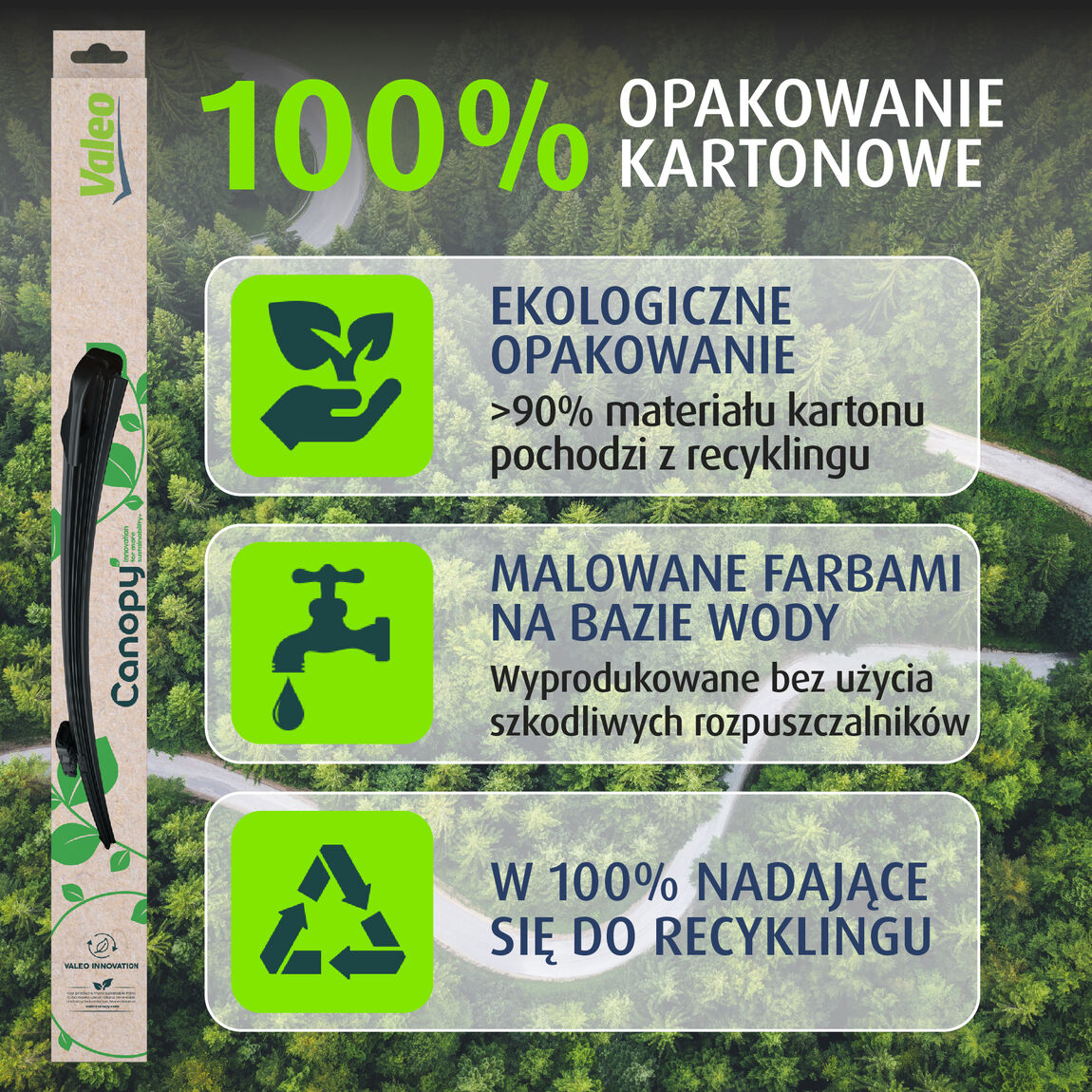 Valeo Ruitenwisserblad 583963