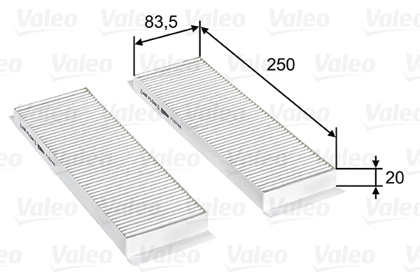 Interieurfilter Valeo 715748