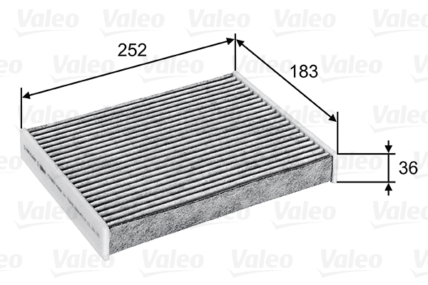 Interieurfilter Valeo 715802