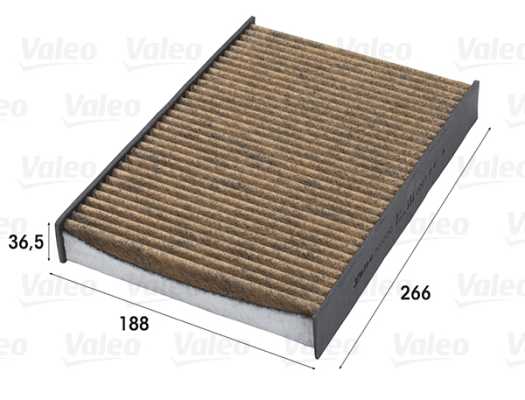 Interieurfilter Valeo 701000