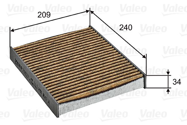 Interieurfilter Valeo 701027