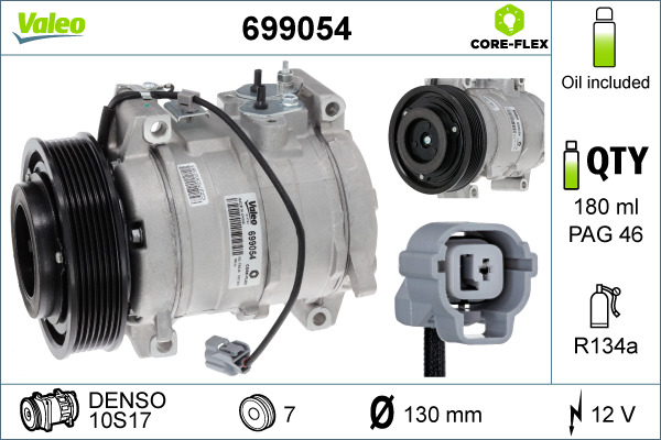 Airco compressor Valeo 699054