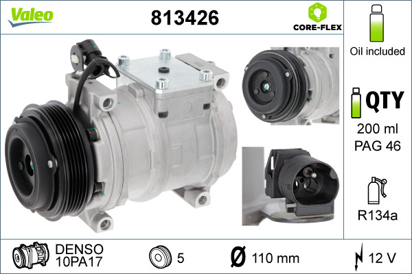 Airco compressor Valeo 813426