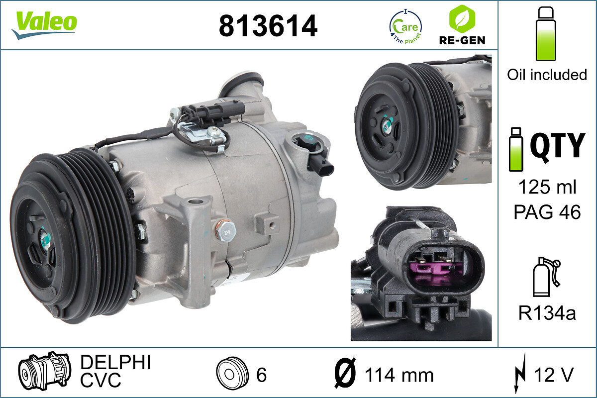 Airco compressor Valeo 813614